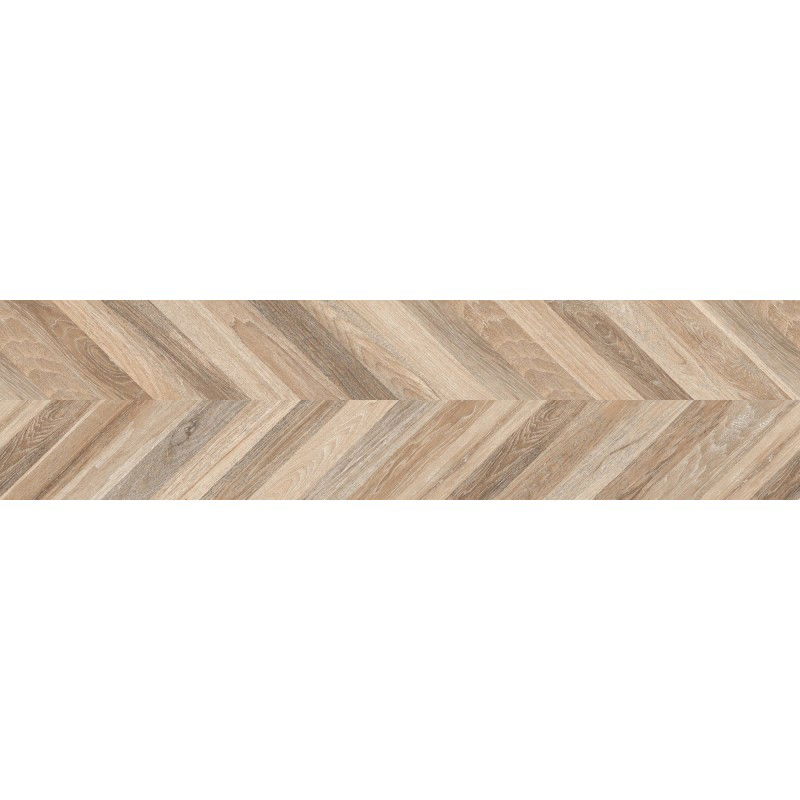 Mexen Native Miele gres lucios rectificat G1, placă de podea și perete asemănătoare lemnului 120 x 30 cm, carving