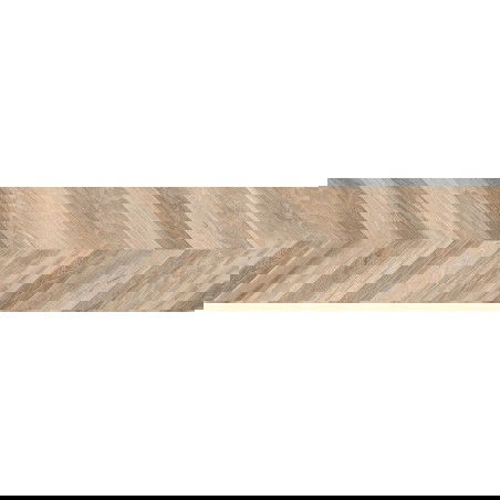 Mexen Native Miele gres lucios rectificat G1, placă de podea și perete asemănătoare lemnului 120 x 30 cm, carving