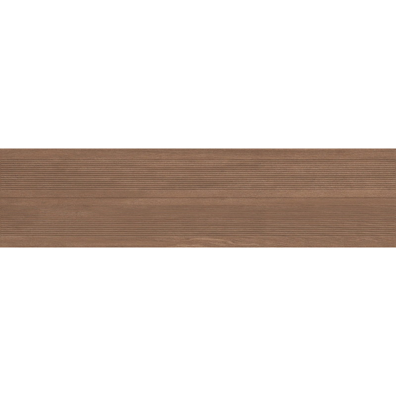 Mexen Prestige Wood Gres maro lucios rectificat G1, placă de perete imitatie lemn 120 x 30 cm, mat - TL706-120-030-50