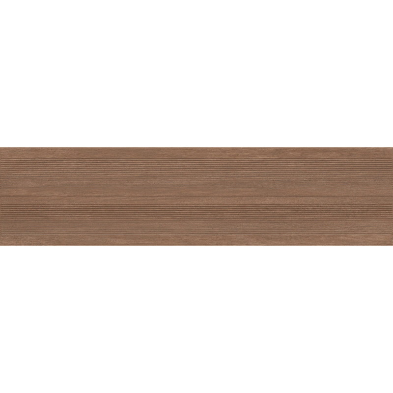 Mexen Prestige Wood Gres maro lucios rectificat G1, placă de perete imitatie lemn 120 x 30 cm, mat - TL706-120-030-50