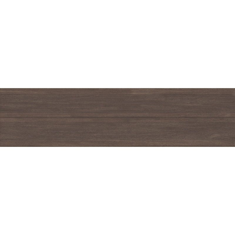 Mexen Prestige Wood Coffee gresz mázas rekt. G1, fa-hatású padló- és falcsempe 120 x 30 cm, matt - TL706-120-030-51