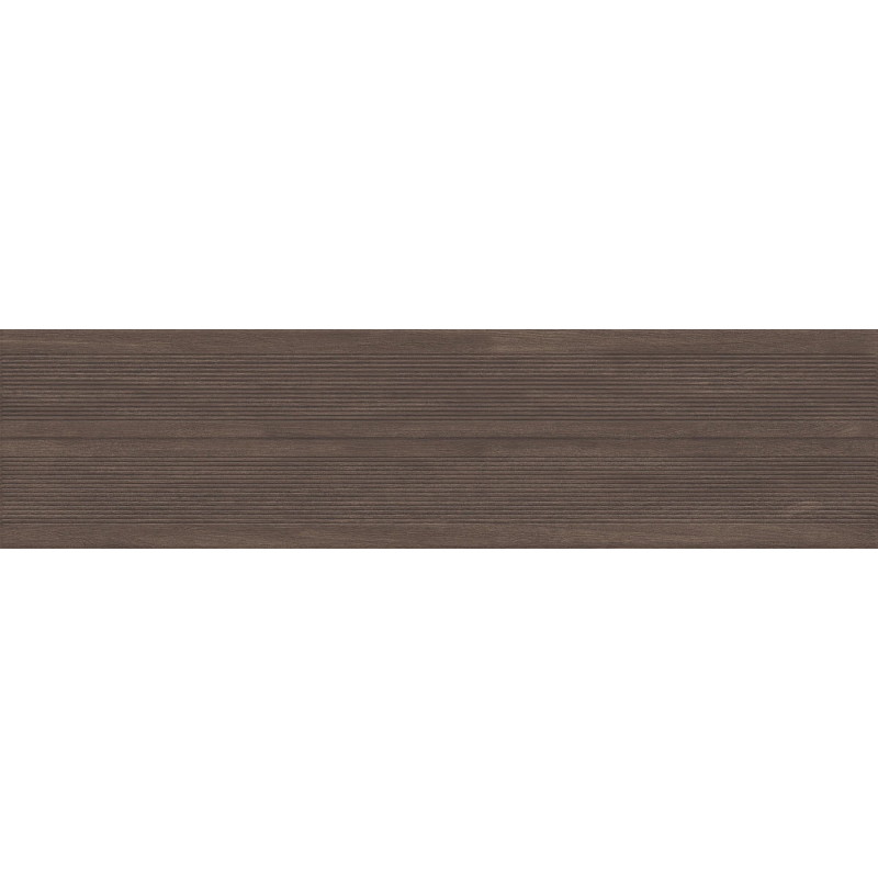 Mexen Prestige Wood Placă de faianță rectificată G1 Coffee, 120 x 30 cm, mat, aspect lemn - TL706-120-030-51