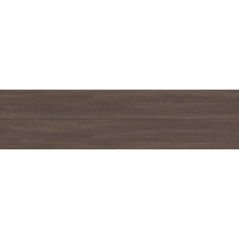 Mexen Prestige Wood Gres glazurat rectificat coffee G1, placă de faianță aspect lemn 120 x 30 cm, mat - TL706-120-030-51