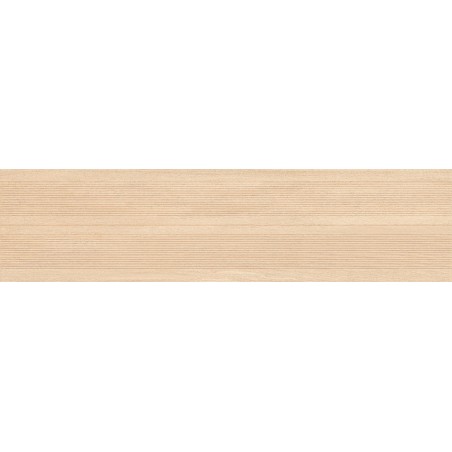 Mexen Prestige Wood Cremă gres porțelan rectificat G1, placă de perete imitatie lemn 120 x 30 cm, mat - TL706-120-030-52