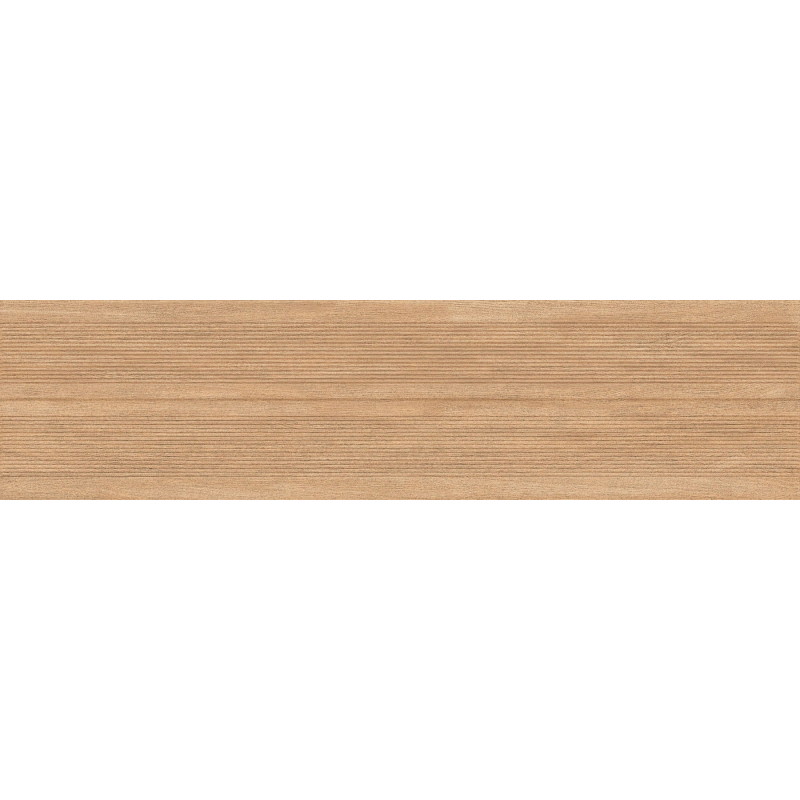 Mexen Prestige Wood Honey gres glazurat rektificat G1, placă de gresie cu aspect de lemn pentru perete 120 x 30 cm, mat