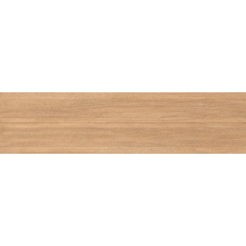 Mexen Prestige Wood Honey gres glazurat rektificat G1, placă de gresie cu aspect de lemn pentru perete 120 x 30 cm, mat