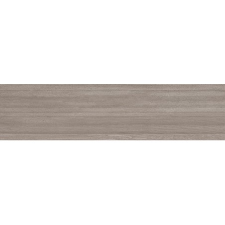 Mexen Prestige Wood Tortora mázas porcelán burkolólap, fa hatású falicsempe 120 x 30 cm, matt - TL706-120-030-55