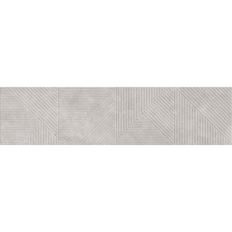 Mexen Magnifica Avenue Gris rek. mázas gres G1, padló- és falburkoló csempe 120 x 30 cm, matt - TL707-120-030-50