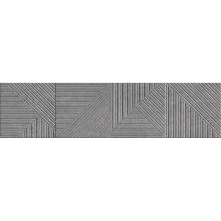 Mexen Magnifica Avenue Nero gres glazurat rekt. G1, placă de perete 120 x 30 cm, mată - TL707-120-030-51