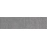 Mexen Magnifica Avenue Nero gres glazurat rekt. G1, placă de perete 120 x 30 cm, mată - TL707-120-030-51