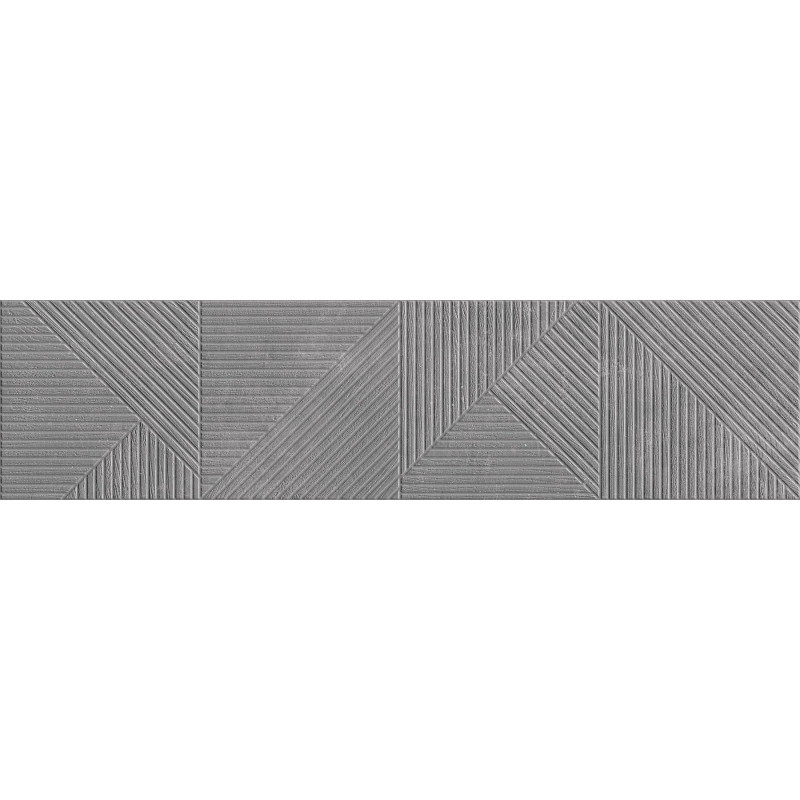 Mexen Magnifica Avenue Nero gres glazurat rekt. G1, placă de perete 120 x 30 cm, mată - TL707-120-030-51