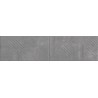Mexen Magnifica Avenue Nero gres glazurat rekt. G1, placă de perete 120 x 30 cm, mată - TL707-120-030-51