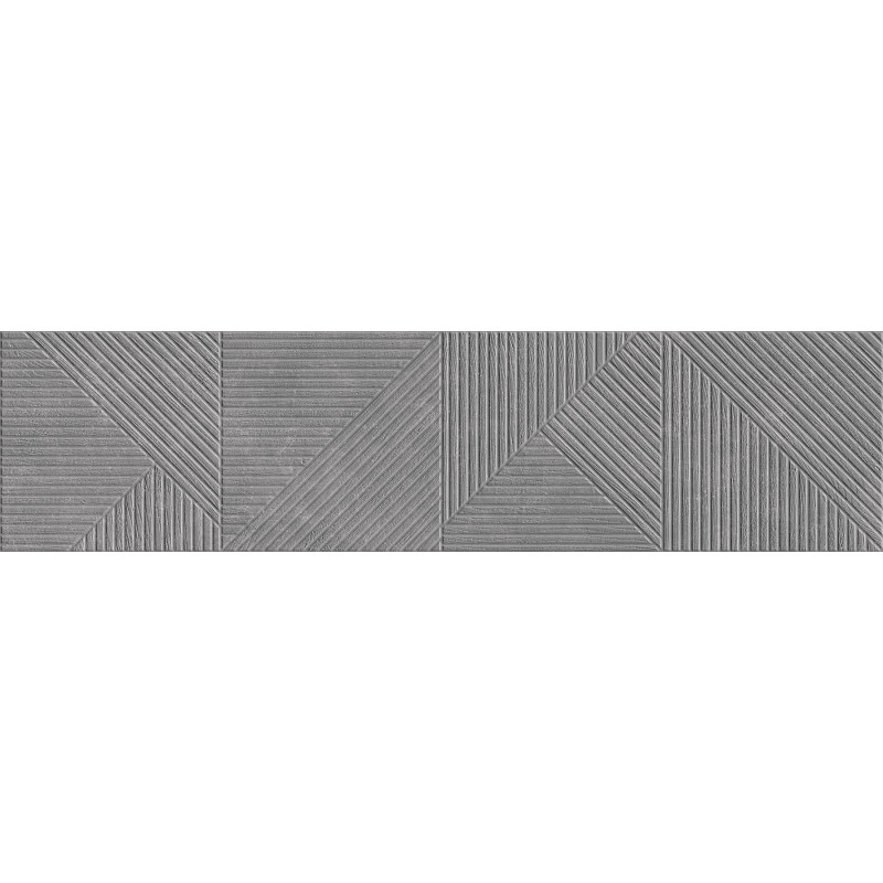 Mexen Magnifica Avenue Nero fényesített mázas gres, falicsempe, 120 x 30 cm, matt - TL707-120-030-51
