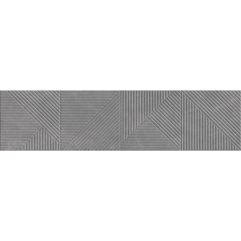 Mexen Magnifica Avenue Nero fényesített mázas gres, falicsempe, 120 x 30 cm, matt - TL707-120-030-51