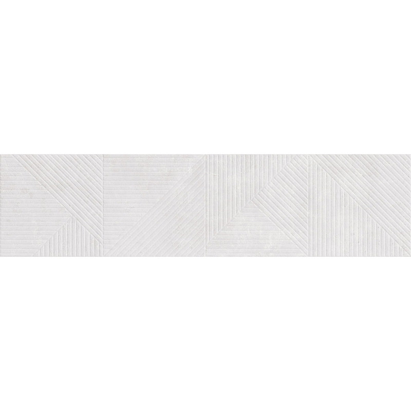 Mexen Magnifica Avenue Bianco gres glazurat rectificat. G1, faianță de perete 120 x 30 cm, mat - TL707-120-030-53