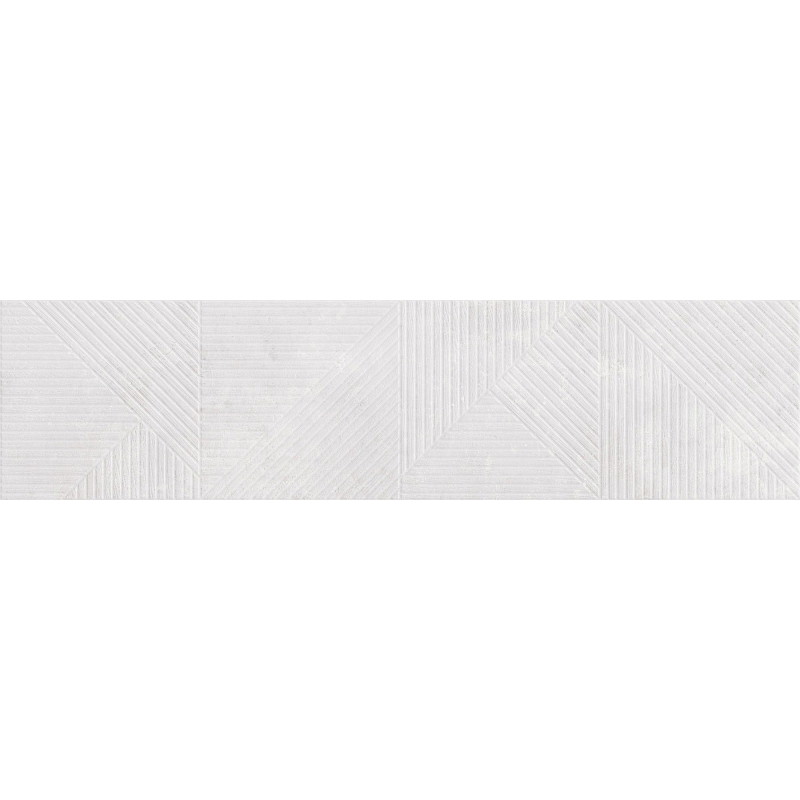 Mexen Magnifica Avenue Bianco gres glazurat rectificat. G1, faianță de perete 120 x 30 cm, mat - TL707-120-030-53