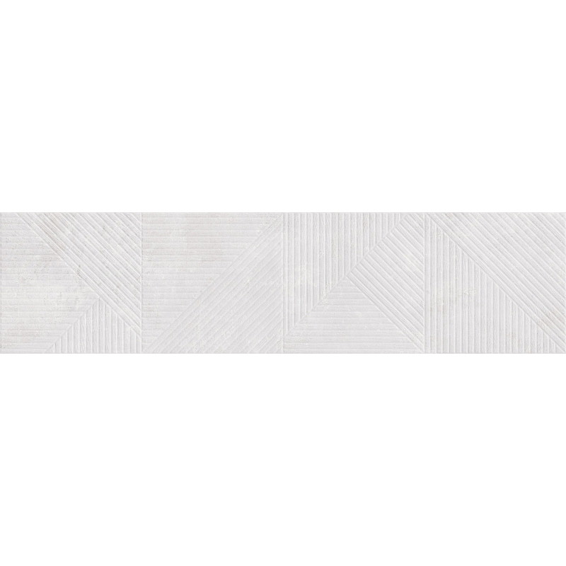 Mexen Magnifica Avenue Bianco gres glazurat rectificat. G1, faianță de perete 120 x 30 cm, mat - TL707-120-030-53