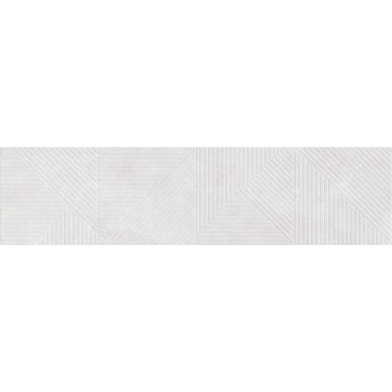 Mexen Magnifica Avenue Bianco gres glazurat rectificat. G1, faianță de perete 120 x 30 cm, mat - TL707-120-030-53