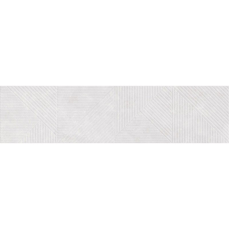 Mexen Magnifica Avenue Bianco mázas, rektifikált gres padló- és falburkolólap, 120 x 30 cm, matt - TL707-120-030-53