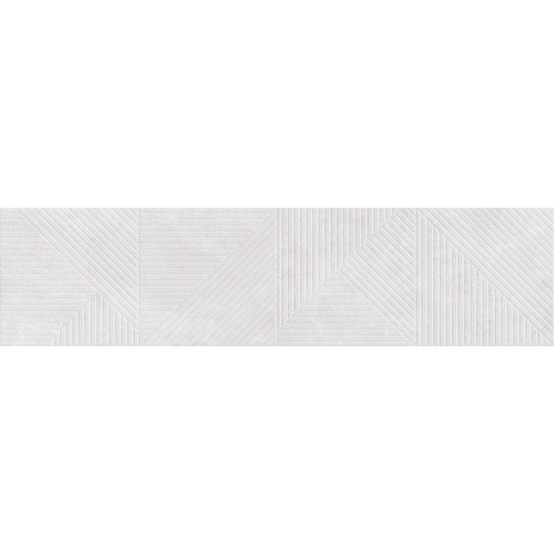 Mexen Magnifica Avenue Bianco gres glazurat rectificat. G1, faianță de perete 120 x 30 cm, mat - TL707-120-030-53