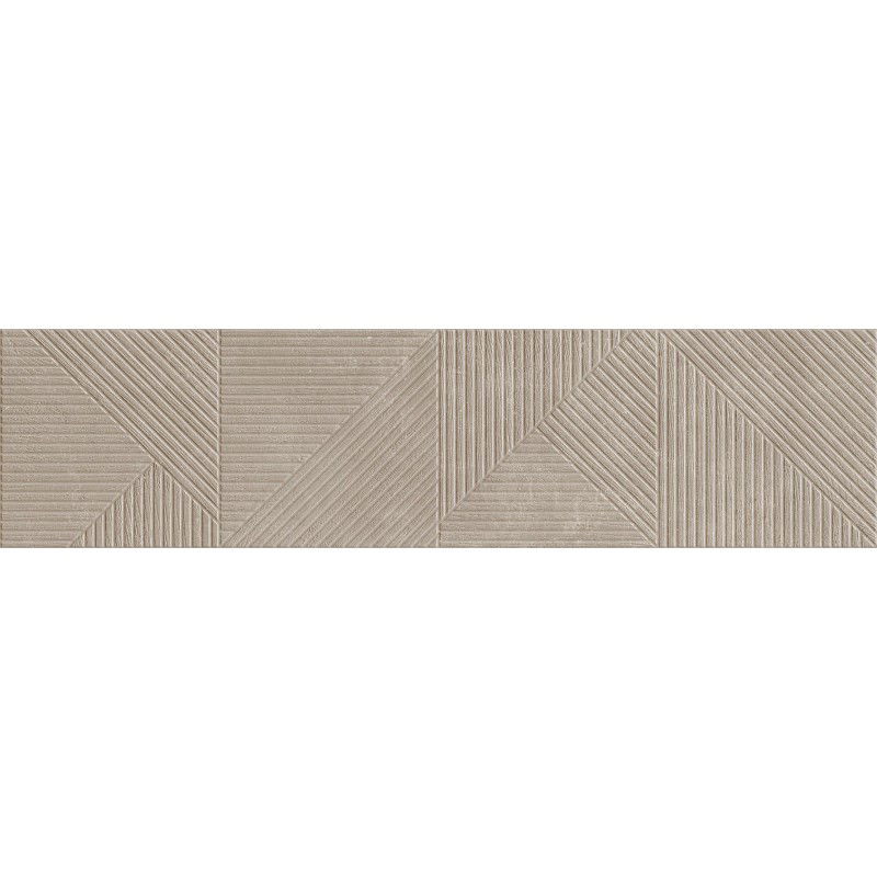 Mexen Magnifica Avenue Taupe gres glazurat rekt. G1, placă de pardoseală și perete 120 x 30 cm, mat - TL707-120-030-54