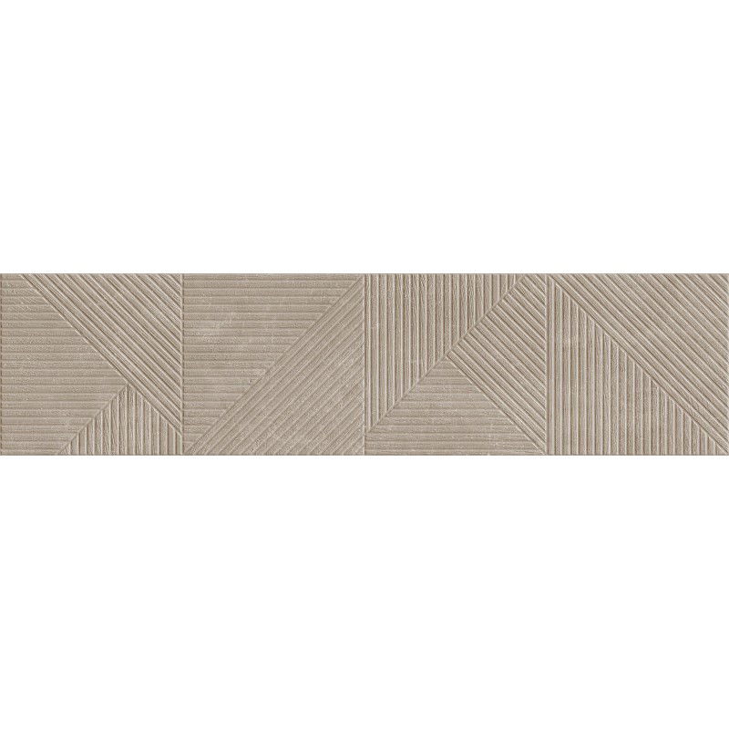 Mexen Magnifica Avenue Taupe gres glazurat rekt. G1, placă de pardoseală și perete 120 x 30 cm, mat - TL707-120-030-54