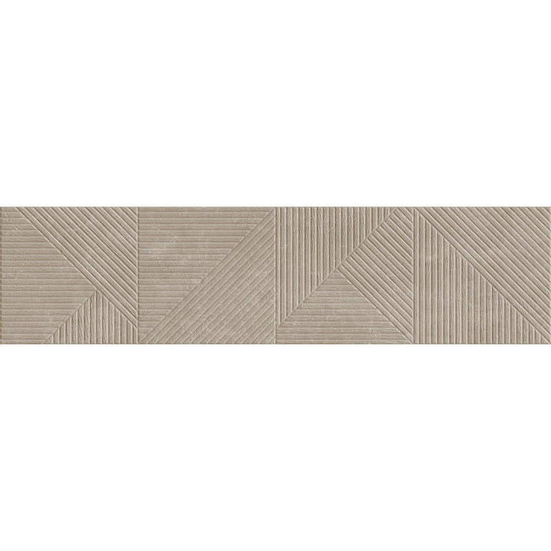 Mexen Magnifica Avenue Taupe mázas gres rektifikált G1, fali csempe 120 x 30 cm, matt - TL707-120-030-54