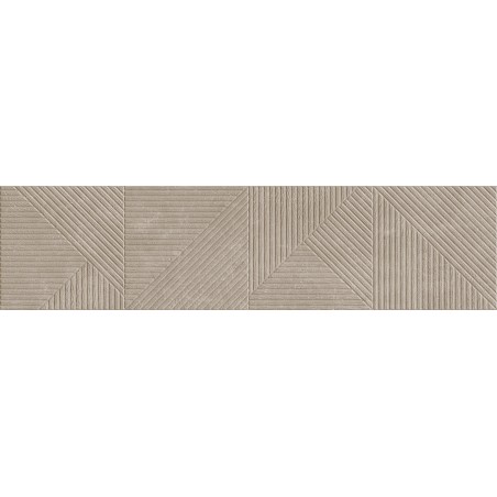Mexen Magnifica Avenue Taupe gres glazurat rekt. G1, placă de perete 120 x 30 cm, mat - TL707-120-030-54