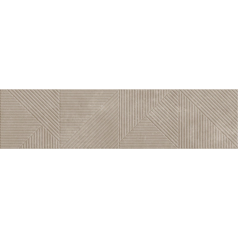 Mexen Magnifica Avenue Taupe gres glazurat rekt. G1, placă de perete 120 x 30 cm, mat - TL707-120-030-54
