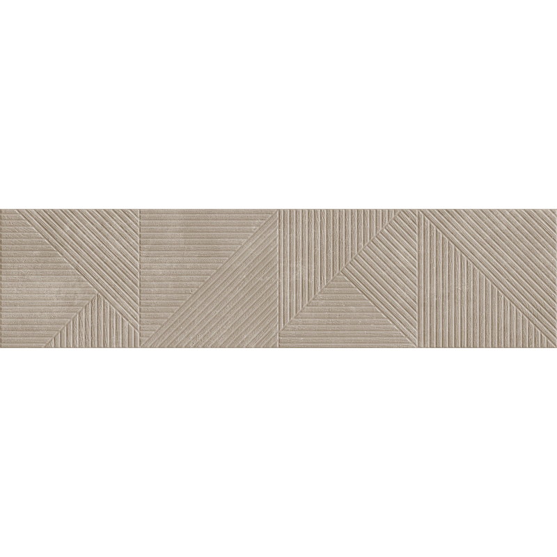 Mexen Magnifica Avenue Taupe gres glazurat rekt. G1, placă de perete 120 x 30 cm, mat - TL707-120-030-54