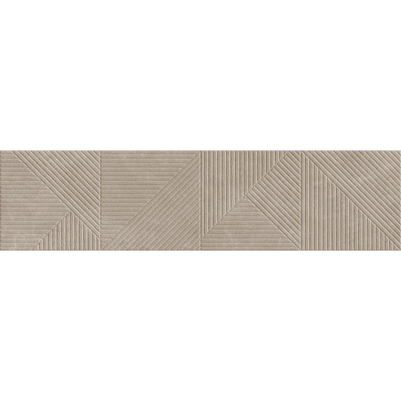 Mexen Magnifica Avenue Taupe gres glazurat rekt. G1, placă de pardoseală și perete 120 x 30 cm, mat - TL707-120-030-54