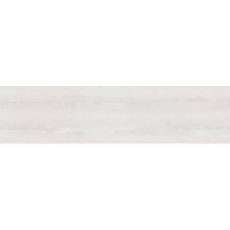 Mexen Oryol Liner White gres glazurat rekt. G1, faianță de perete 120 x 30 cm, sculptură - TL708-120-030-50