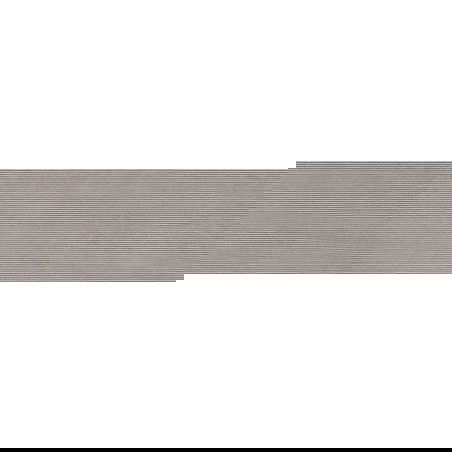 Mexen Oryol Liner Grey gres glazurat rectificat G1, placă de perete 120 x 30 cm, carving - TL708-120-030-52