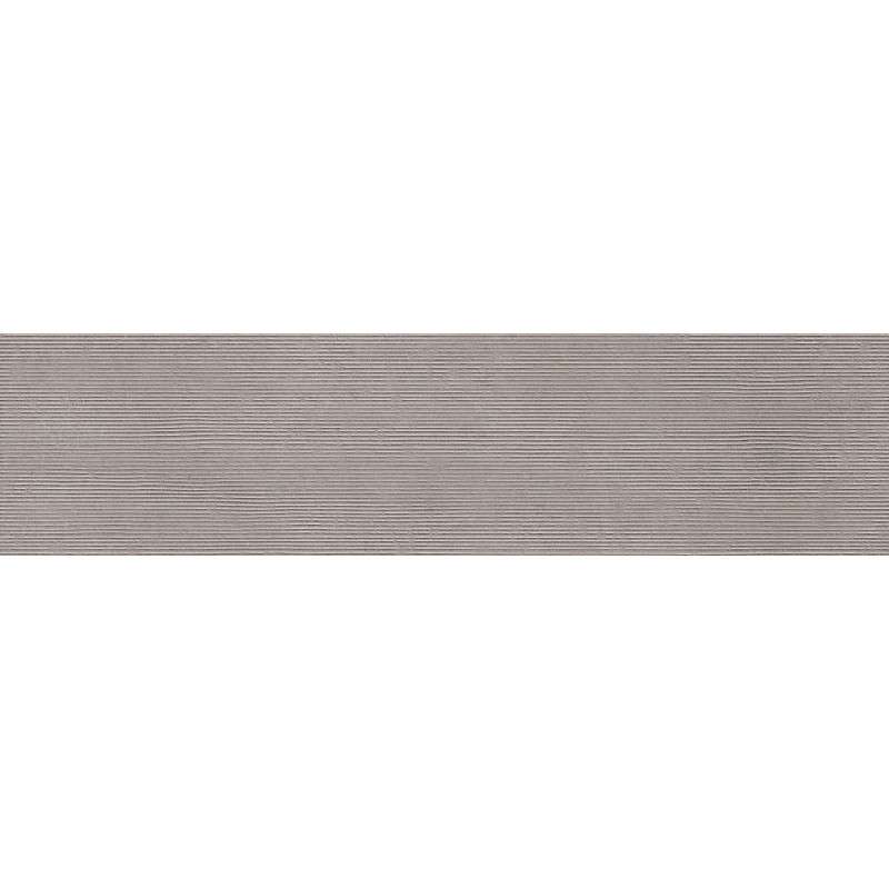Mexen Oryol Liner Grey gres smălțuit rectificat G1, placă de perete 120 x 30 cm, carving - TL708-120-030-52
