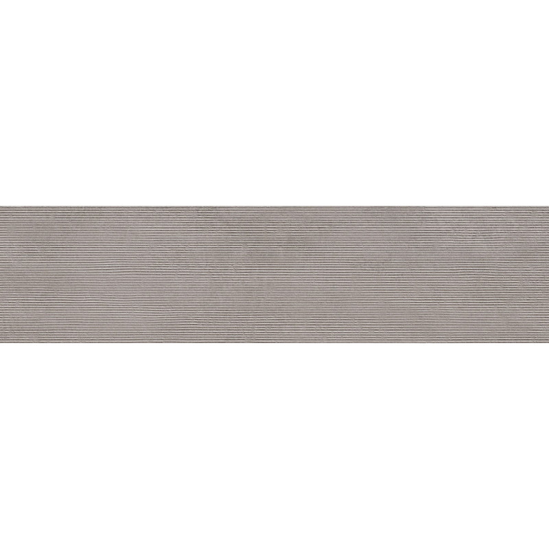 Mexen Oryol Liner Grey gres smălțuit rectificat G1, placă de perete 120 x 30 cm, carving - TL708-120-030-52
