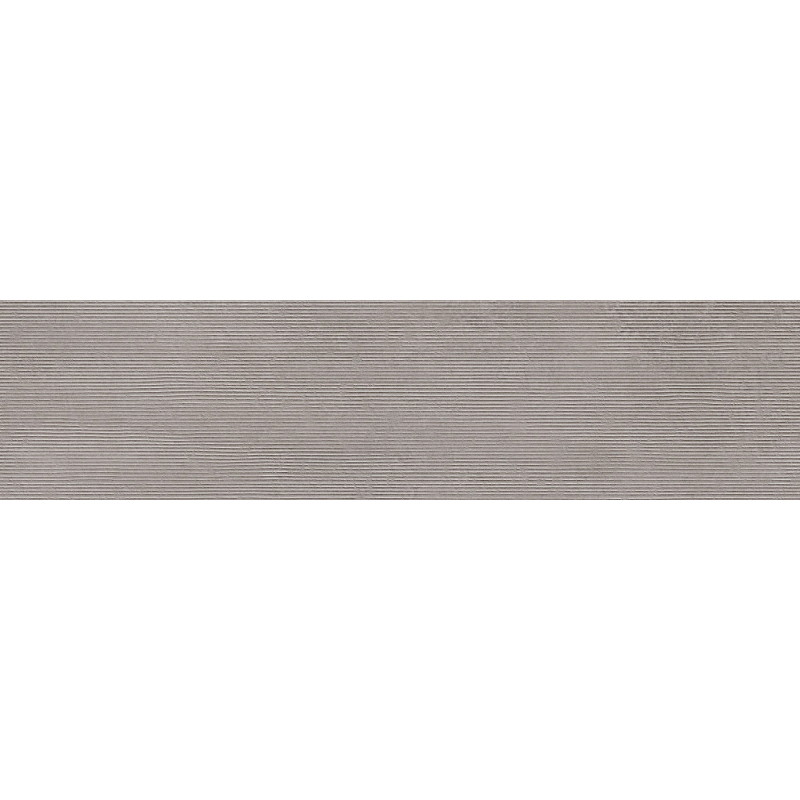 Mexen Oryol Liner Grey gres smălțuit rectificat G1, placă de perete 120 x 30 cm, carving - TL708-120-030-52