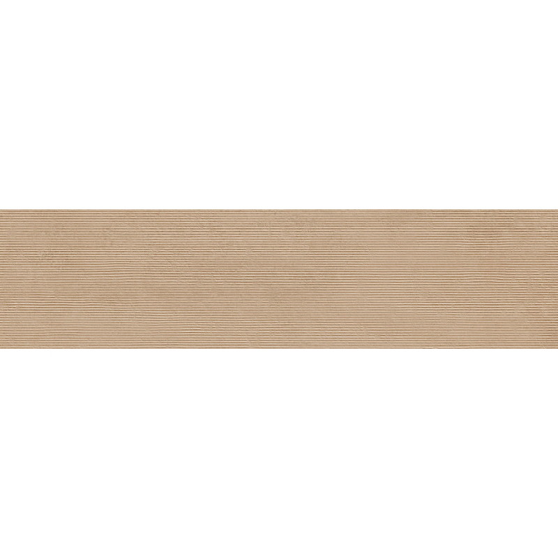 Mexen Oryol Liner Beige mázas és rektifikált gres csempe, fali burkolat 120 x 30 cm, carving - TL708-120-030-56