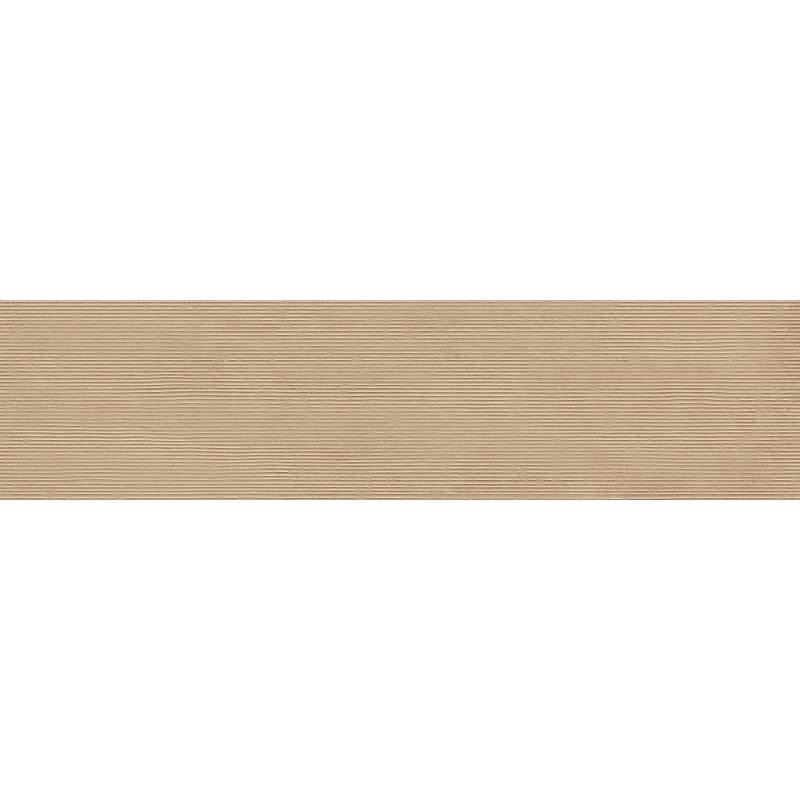 Mexen Oryol Liner Beige mázas és rektifikált gres csempe, fali burkolat 120 x 30 cm, carving - TL708-120-030-56