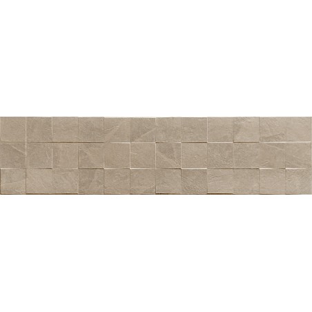 Mexen Icon Lyon Beige gres glazurat rectificat G1, placă de perete 120 x 30 cm, mat - TL712-120-030-50