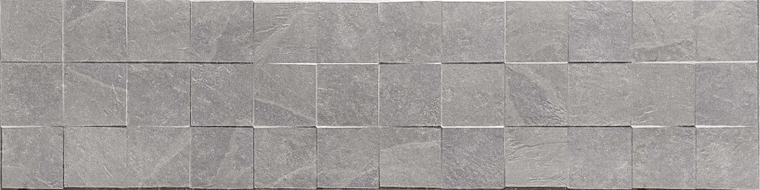 Mexen Icon Lyon Grigio gres smălțuit rectificat G1, placă de perete 120 x 30 cm, mat - TL712-120-030-51