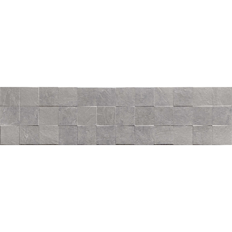 Mexen Icon Lyon Grigio mázas gres szkliwiony rekt. G1, fali csempe 120 x 30 cm, matt - TL712-120-030-51