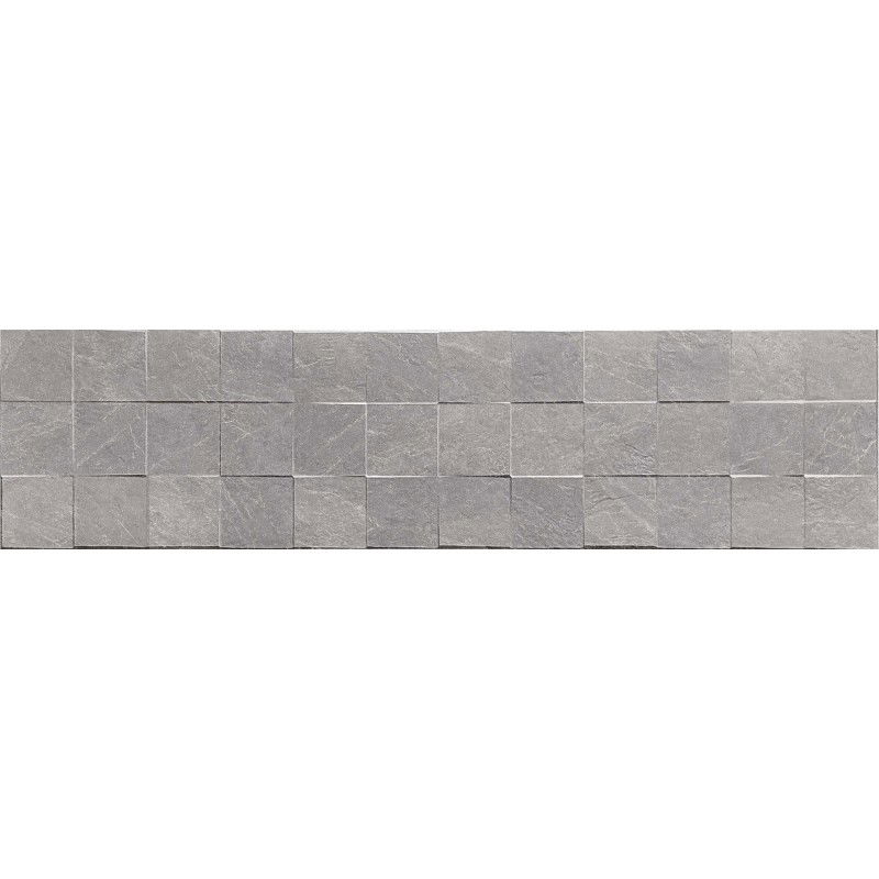 Mexen Icon Lyon Grigio gres glazurat rekt. G1, placă de perete 120 x 30 cm, mat - TL712-120-030-51