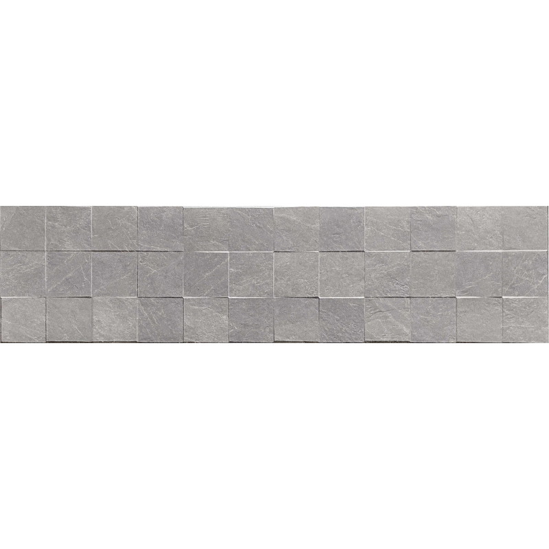 Mexen Icon Lyon Grigio mázas gres szkliwiony rekt. G1, fali csempe 120 x 30 cm, matt - TL712-120-030-51
