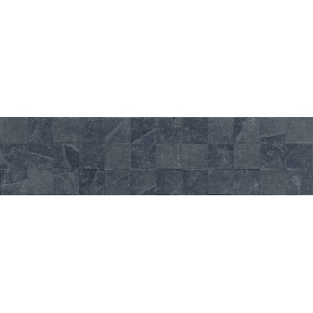 Mexen Icon Lyon Nero gres glazurat rekt. G1, placă de perete 120 x 30 cm, mat - TL712-120-030-52