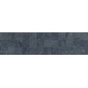 Mexen Icon Lyon Nero mázas csiszolt greslap, 120 x 30 cm, matt fali csempe - TL712-120-030-52