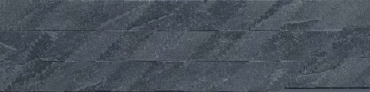 Mexen Icon Lyon Nero gres glazurat rect. G1, placă de pardoseală și perete 120 x 30 cm, mat - TL712-120-030-52