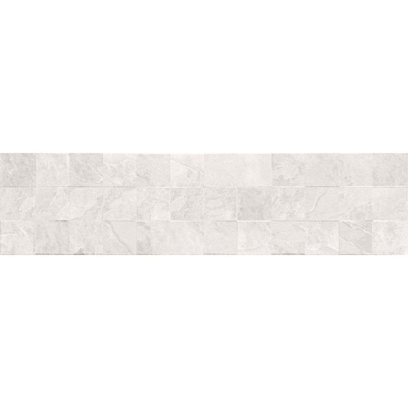 Mexen Icon Lyon Bianco gres glazurat rekt. G1, placă podea-perete 120 x 30 cm, mat - TL712-120-030-53