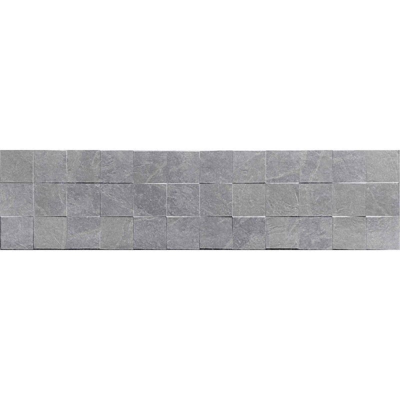 Mexen Icon Lyon Gris gres glazurat rekt. G1, placă de perete 120 x 30 cm, mat - TL712-120-030-54