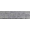 Mexen Icon Lyon Gris gres smălțuit rect. G1, plăcuță de perete 120 x 30 cm, mat - TL712-120-030-54