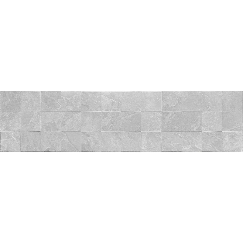 Mexen Icon Lyon Silver mázas gres rekt. G1, fali csempe 120 x 30 cm, matt - TL712-120-030-55